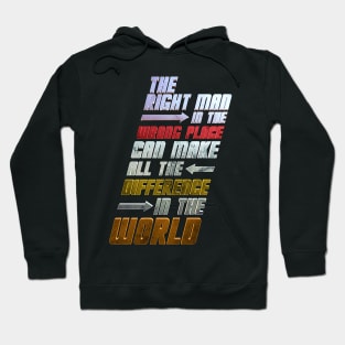 The right man Hoodie